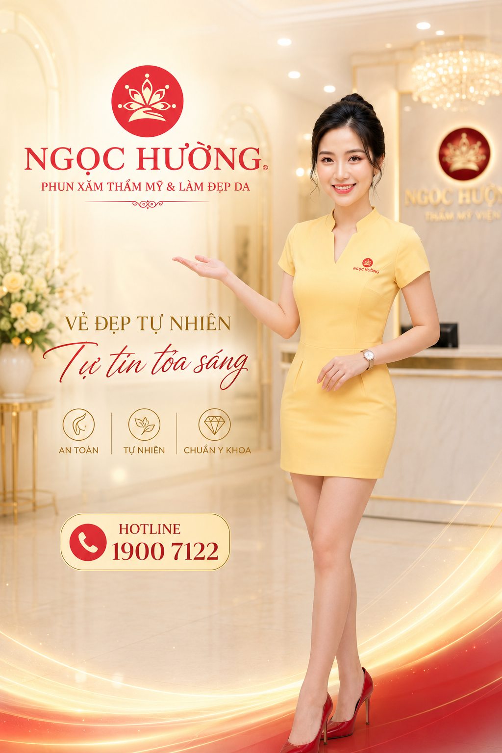 Không gian Thẩm mỹ viện Ngọc Hường